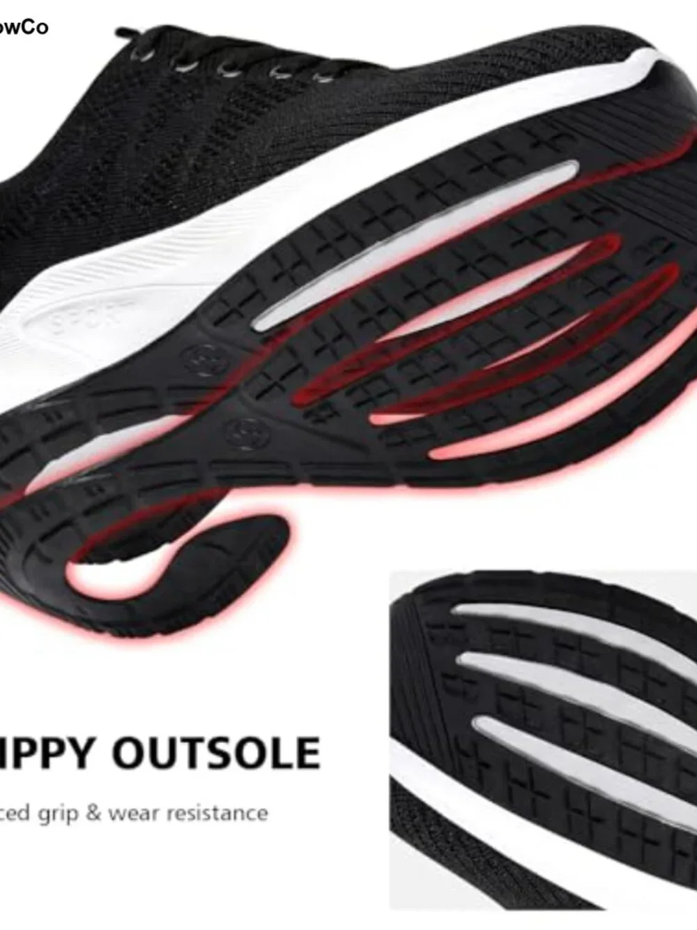 Women's Walking Sneakers - Mesh Breathable Athletic Shoes for Running & Gym